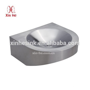 Stainless Steel Hand Wash Basin, Wall Hung Wall Mounted Stainless Steel Hand Wash Basin with single bowl